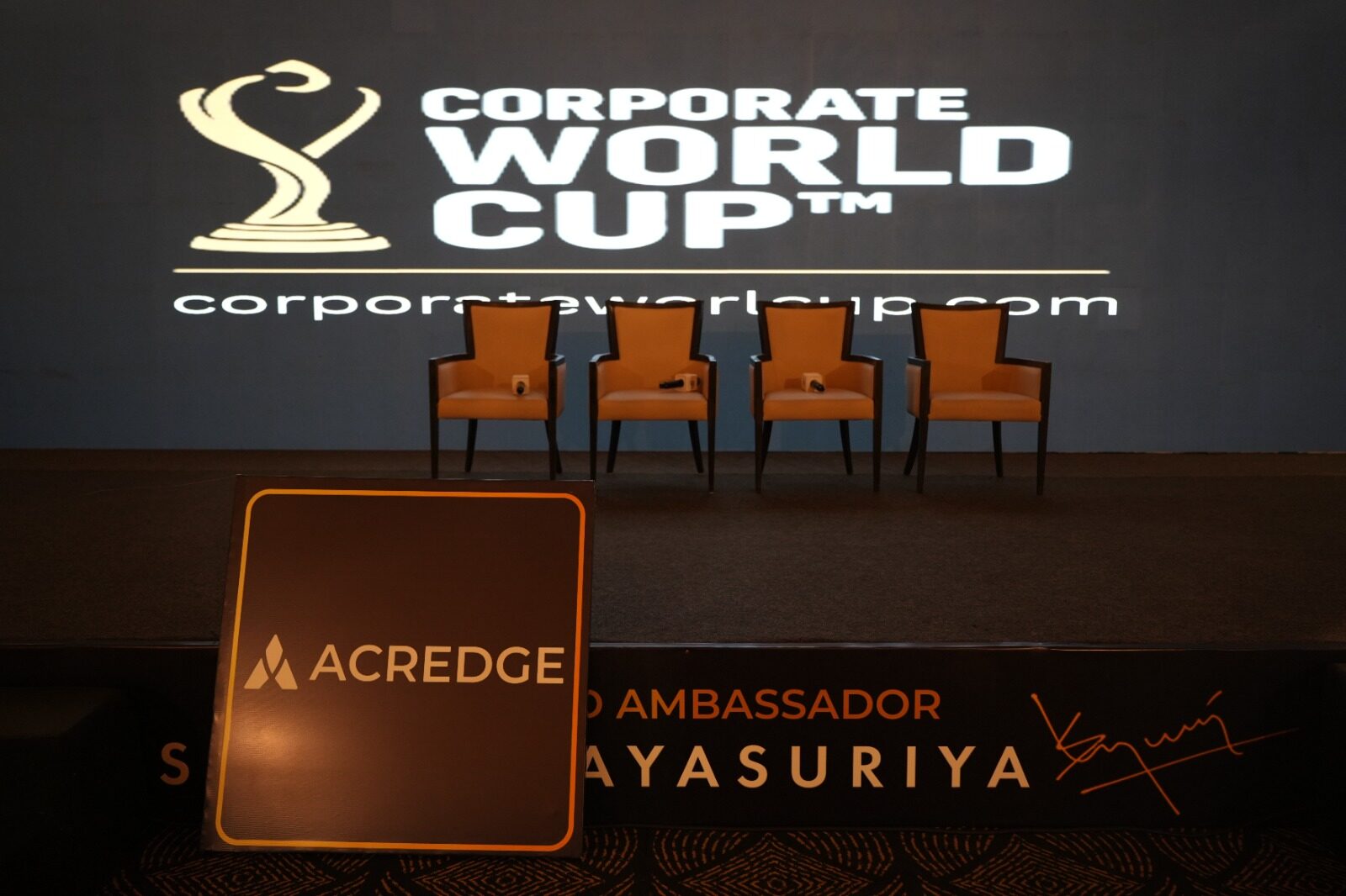 Corporate World Cup mega launch moment 5