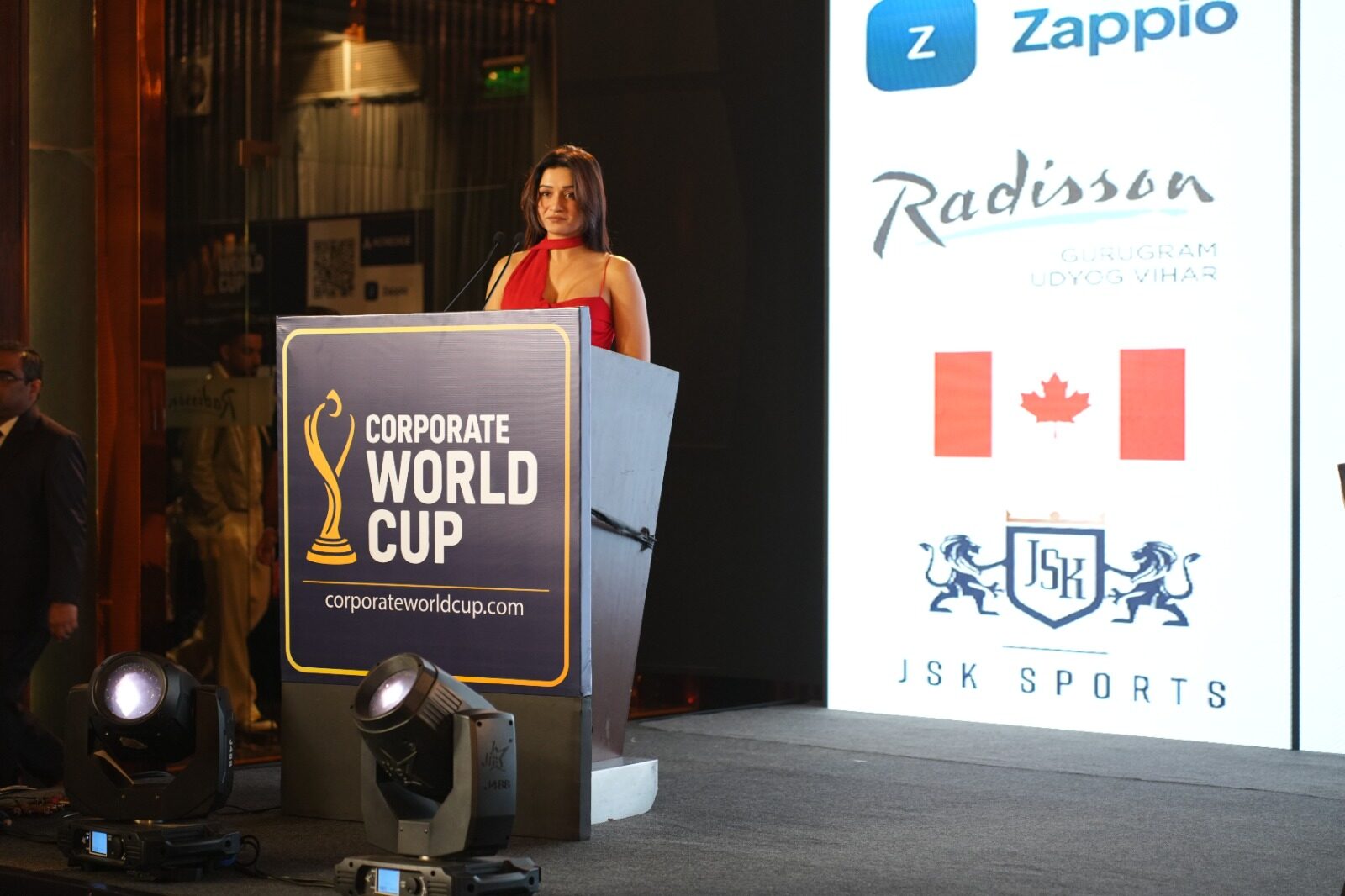 Corporate World Cup mega launch moment 9